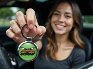 Metal Keychain Professional Design and Modern Build